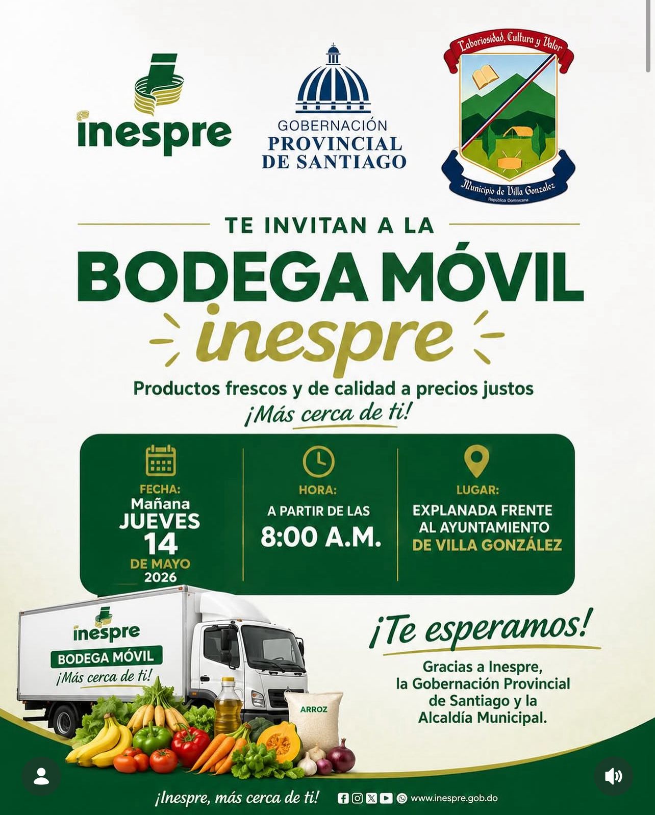 Bodegas Móviles de Inespre